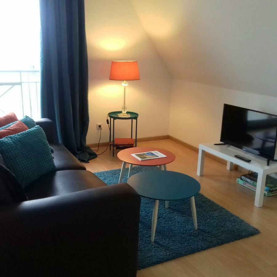 Grand balcon avec belle vue de la mer, le village et la compagne Wimereux Extérieur photo